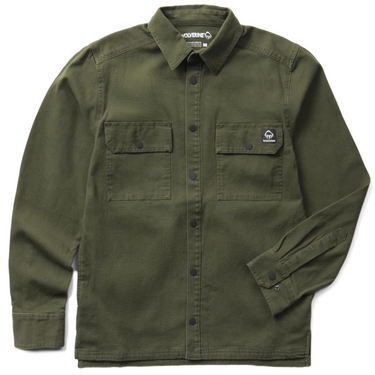 Wolverine Men's Steelhead Stretch Canvas Overshirt (Olive) Size L