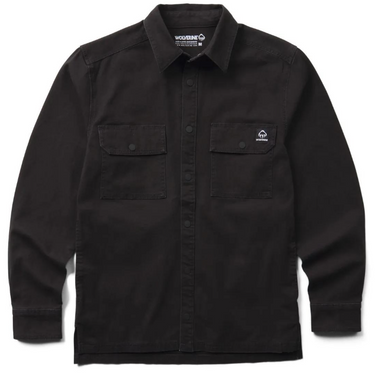 Wolverine Men's Steelhead Stretch Canvas Overshirt (Black) Size XXL