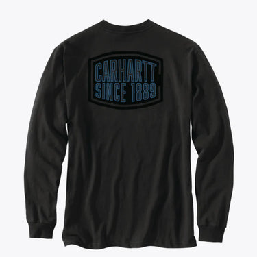 Carhartt Men's Heritage 1889 Graphic T-Shirt (Black) Size XLT