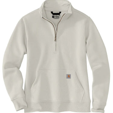 Carhartt Women's Clarksburg Quarter-Zip Sweatshirt (Malt) Size M