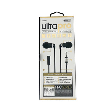 Sentry Ultrapro Earbuds (Black)