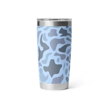 Yeti Rambler 20oz Tumbler w/MagSlider Lid (Blue Camo)