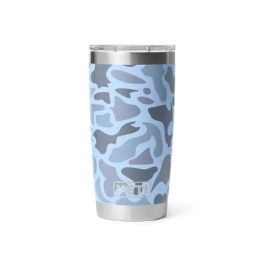 Yeti Rambler 20oz Tumbler w/MagSlider Lid (Blue Camo)
