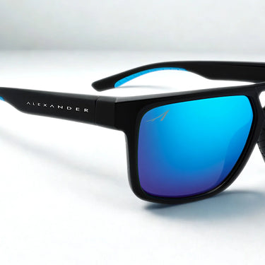 Alexander Sport XL Polarized Sunglasses (Deep Blue)