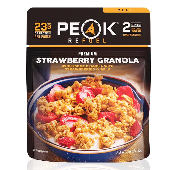 Peak Refuel Strawberry Granola