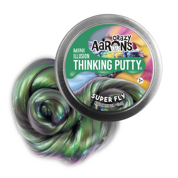 Load image into Gallery viewer, Super Fly Mini Illusion Thinking Putty
