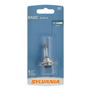 Sylvania Basic Halogen Headlight Bulb H7