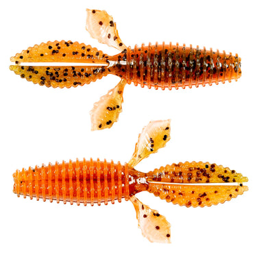Z-Man Fishing 2.75" TRD BugZ™ 6-Pack (Green Pumpkin/Orange)