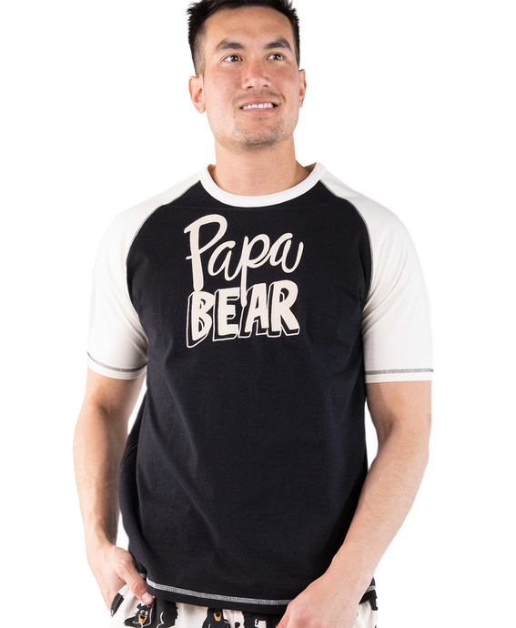 Papa Bear Men's PJ Tee Medium