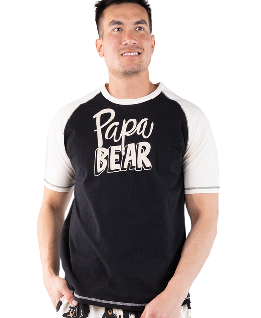 Papa Bear Men's PJ Tee Large