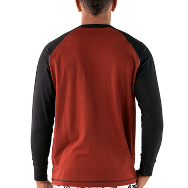 Lazy One Silent Night Men's Long Sleeve PJ Tee Size XL