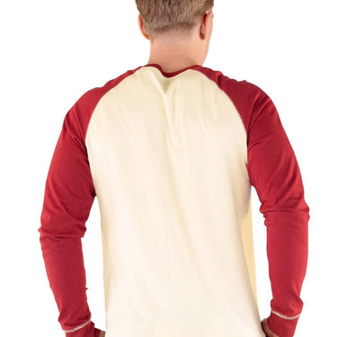 Lazy One Christmas With the Herd Men's Long Sleeve PJ Tee Size L