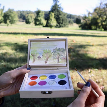 Kikkerland Landscape Paint Kit