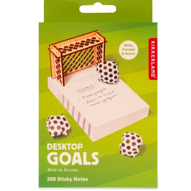 Kikkerland Desktop Goals Sticky Notes
