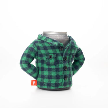 Puffin the Feller Beverage Sleeve (Forest Green)