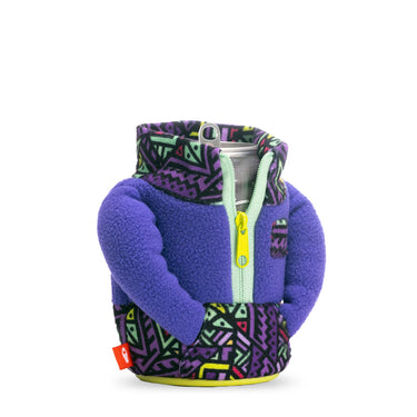 Puffin the Fleece Beverage Sleeve (Pinball Purple)