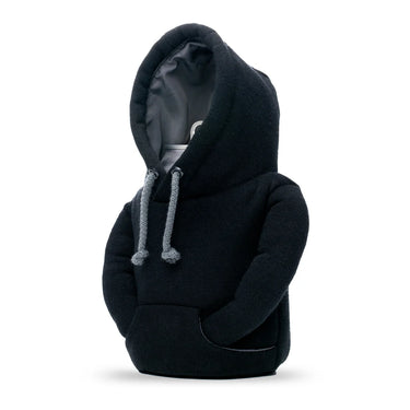 Puffin the Hoodie Beverage Sleeve (Black/Pewter)