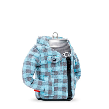 Puffin the Lumberjack Beverage Sleeve (Crater Blue)