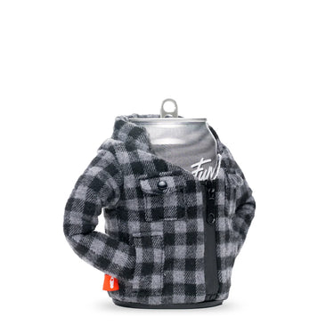 Puffin the Lumberjack Beverage Sleeve (Pewter)