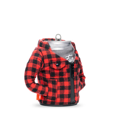 Puffin the Lumberjack Beverage Sleeve (Taco Tan)