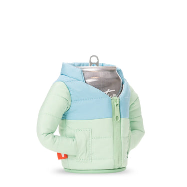 Puffin the Puffy Beverage Sleeve (Seafoam/Crater Blue)