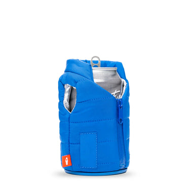 Puffin the Puffy Vest Beverage Sleeve (Varsity Blue)