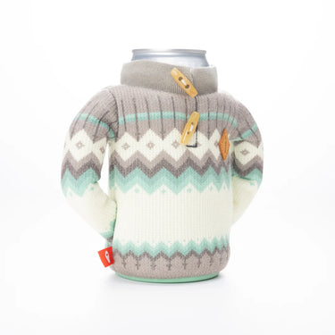 Puffin the Fjord Beverage Sleeve (Seafoam)