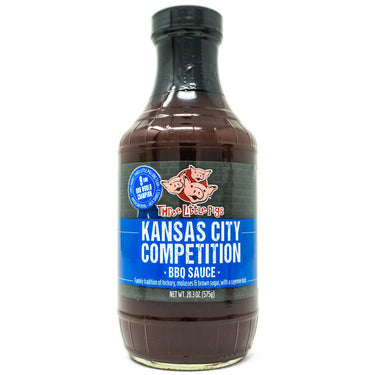 Three Little Pigs Puff N Huff Competition BBQ Sauce 21.2 oz