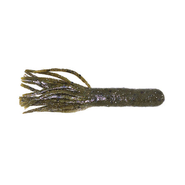 Dry Creek Baits 3.5" Tournament Tube (Green Pumpkin/Blue Flake)
