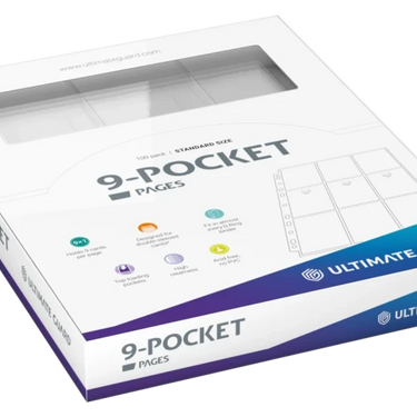 9-Pocket Pages Top-Loading (100) - Transparent