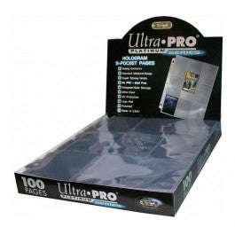 Ultra Pro 9-Pocket Platinum Page For Standard Size Cards