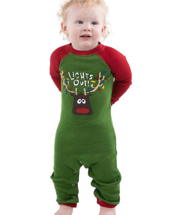 Lights Out | Infant Union Suit 12M