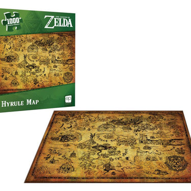 The Zelda Hyrule Map 1000pcs Puzzle