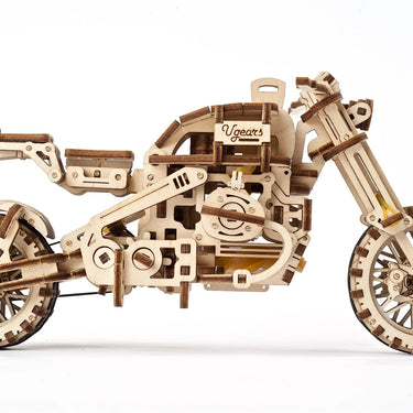 UGears Motorcycle Scrambler UGR-10 with sidecar