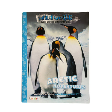 Wild World 80 Pg Jumbo Coloring and Activity Book
