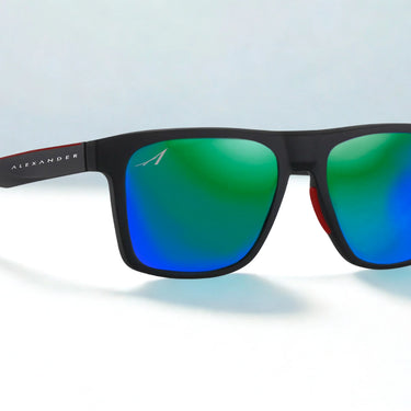Alexander Premium Plus Polarized Sunglasses (Green Mirror)