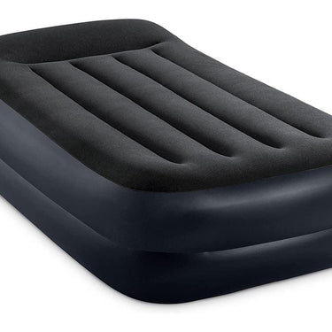 Intex Twin 16.5 Mattress - Intex Dura Beam Plus Pillow Raised Airbed W/ Built in Pump