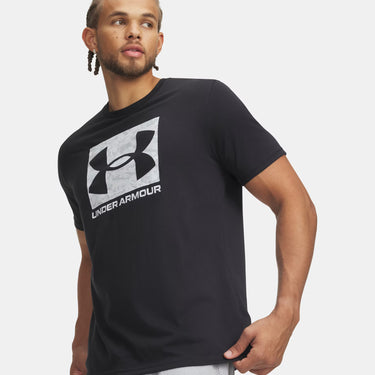 Under Armour ABC Camo Boxed Logo Men's Short Sleeve (Black/White) Size M