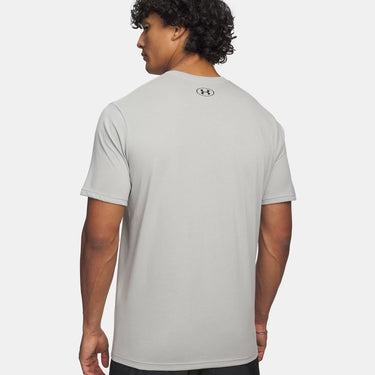 Under Armour ABC Camo Boxed Logo Men's Short Sleeve (Titanium/Black) Size M