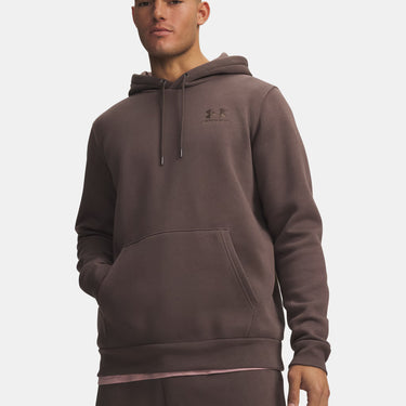Under Armour Icon Fleece Men's Hoodie (Peppercorn) Size XL