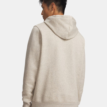 Under Armour Icon Fleece Men's Hoodie (Timberwolf Taupe Light Heather) Size M