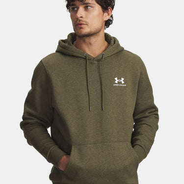 Under Armour Icon Fleece Men's Hoodie (Marine OD Green/White) Size XL