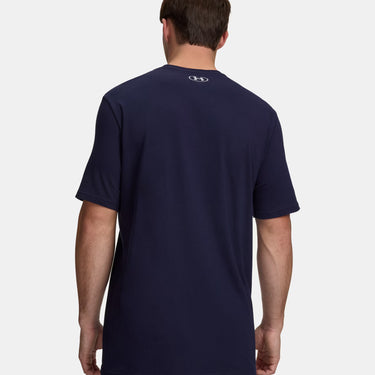 Under Armour UA Foundation Men's Short Sleeve (Midnight Navy/Royal/Mod Grey) Size L
