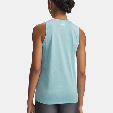 Under Armour UA Tech™ Twist Women's Tank (Blue Haze/White) Size M