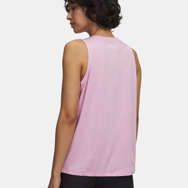 Under Armour UA Tech™ Twist Women's Tank (Pink Dawn/White) Size XL