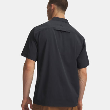 Under Armour Explor Airvent Woven Men's Short Sleeve (Anthracite) Size XL