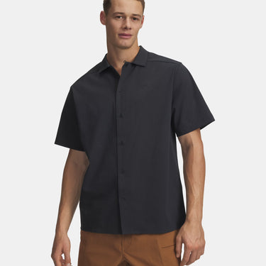 Under Armour Explor Airvent Woven Men's Short Sleeve (Anthracite) Size XL