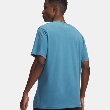 Under Armour Fish Logo Men's Short Sleeve (Blue/Fresco Blue) Size L