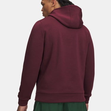 Under Armour Fleece® Twist Emboss Men's Hoodie (Vintage Maroon) Size XXL
