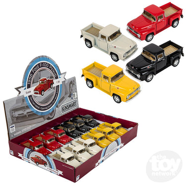 5" Diecast 1956 Ford F-100 Pick Up Truck (Sold Separately)